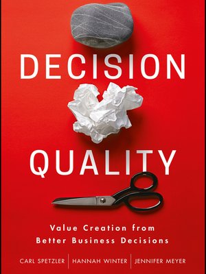 cover image of Decision Quality
